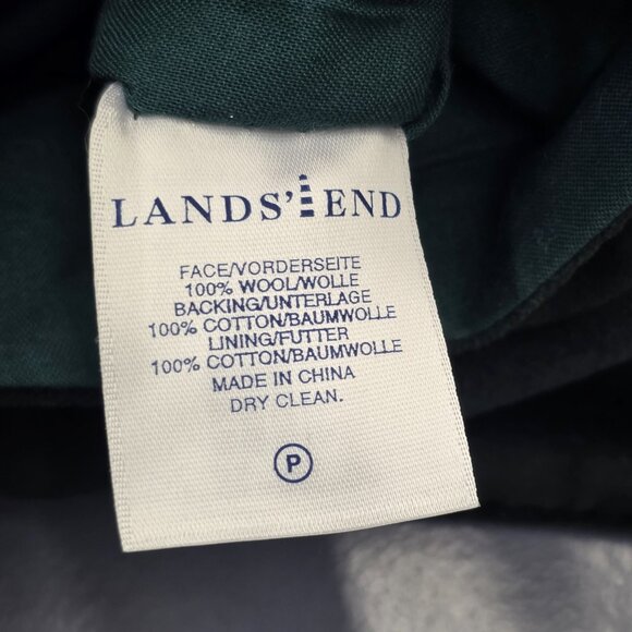 LANDS END Needlepoint Christmas Stocking For "JOHN" Teddy Bear Ornaments Tree - Picture 5 of 6